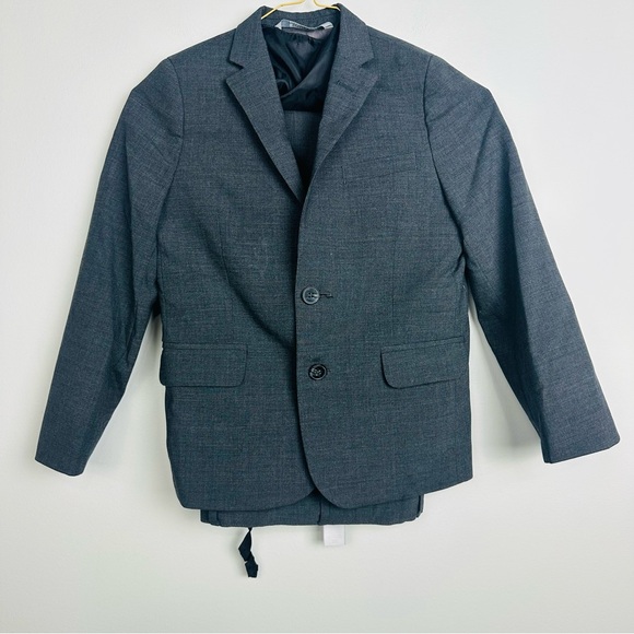 Nordstrom Other - Nordstrom Charcoal Kids Suit Set Blazer Vest and Pants Size 7